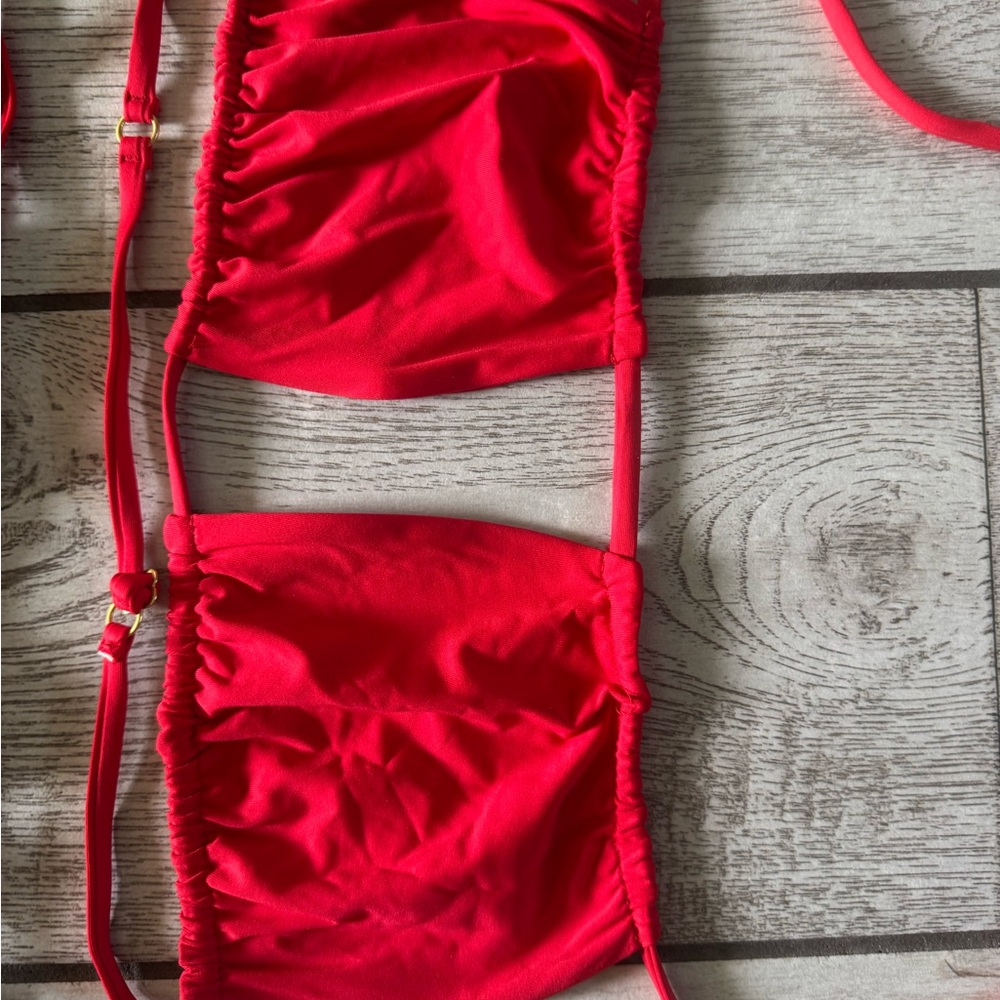 WeWoreWhat Red Bikini New - Picture 2 of 4